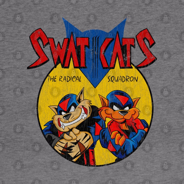 Distressed Swat Kats by OniSide